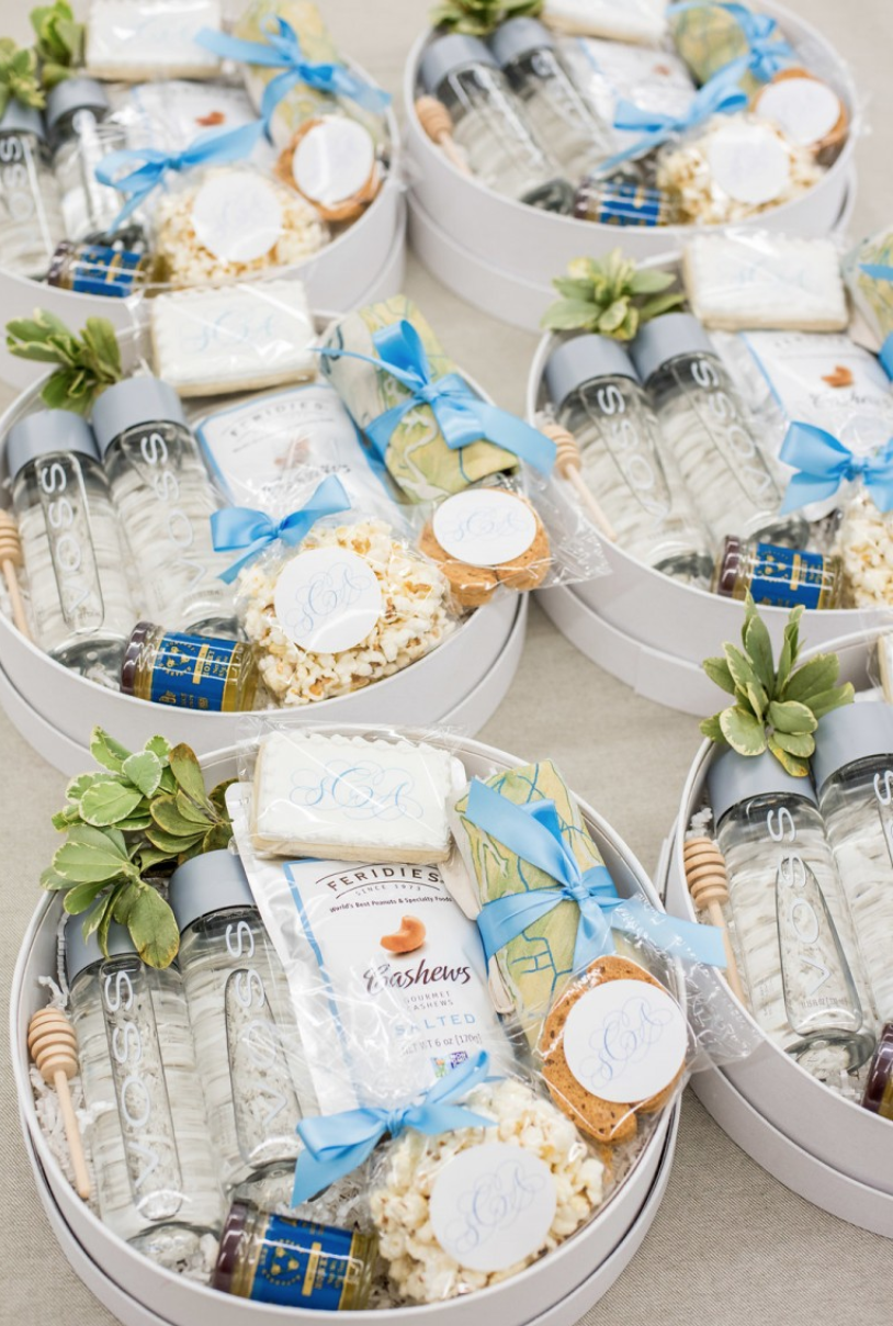 what to put in wedding welcome bags